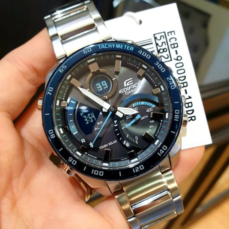 Casio Edifice Bluetooth Tough Solar Men’s Watch- ECB-900DB-1B